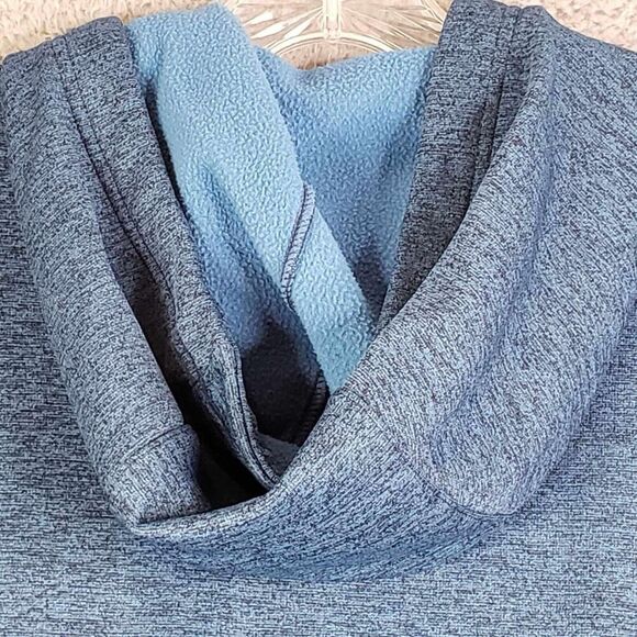 Nike Hoodie Sweatshirt Men's Size Small S Blue Pullover Therma Fit Long Sleeve - Picture 6 of 9